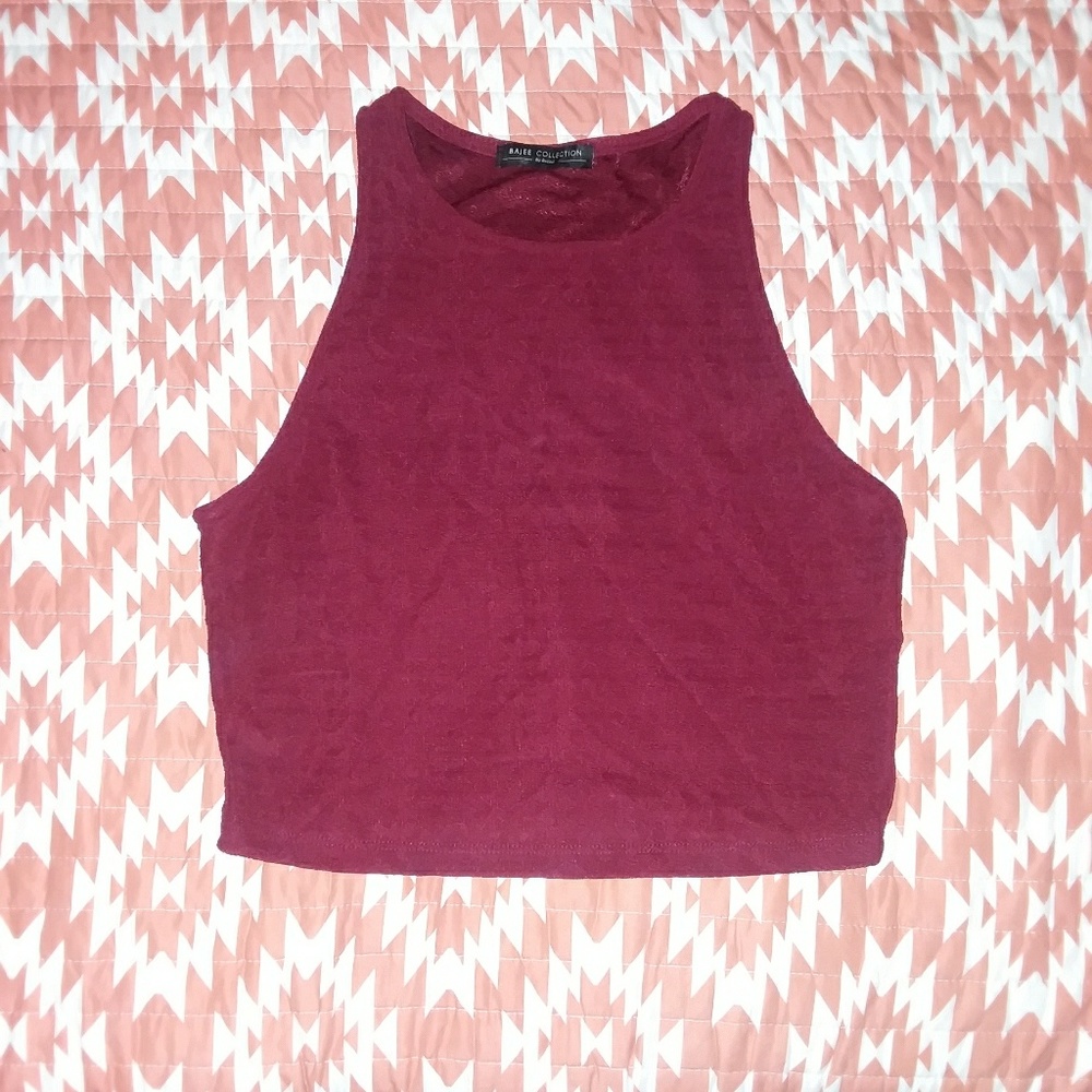 Red Crop Top